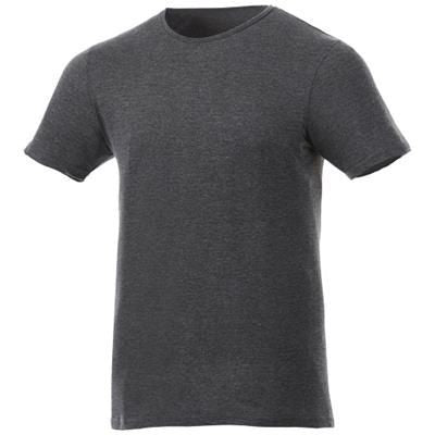 FINNEY SHORT SLEEVE TEE SHIRT in Heather Charcoal