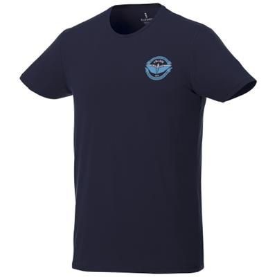 BALFOUR SHORT SLEEVE MENS ORGANIC T-SHIRT in Navy