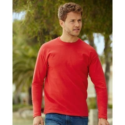 FRUIT OF THE LOOM VALUEWEIGHT LONG SLEEVE TEE SHIRT