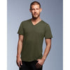 ANVIL FASHION MENS V NECK TEE SHIRT