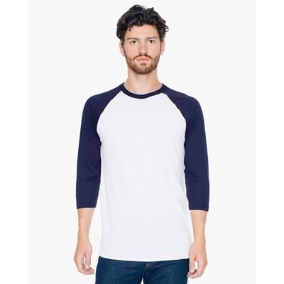 AMERICAN APPAREL 3 &amp; 4 SLEEVE RAGLAN TEE