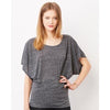 BELLA LADIES FLOWY DRAPED DOLMAN TEE SHIRT