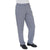 DENNYS BLUE &amp; WHITE CHECK CHEF TROUSERS in Navy Blue &amp; White