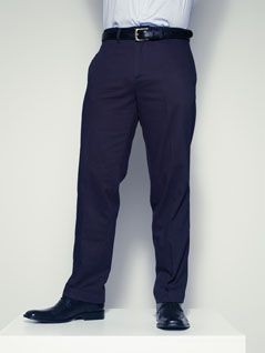 HENBURY FLAT FRONTED CHINO TROUSERS