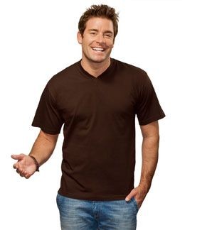 HANES V NECK TEE SHIRT