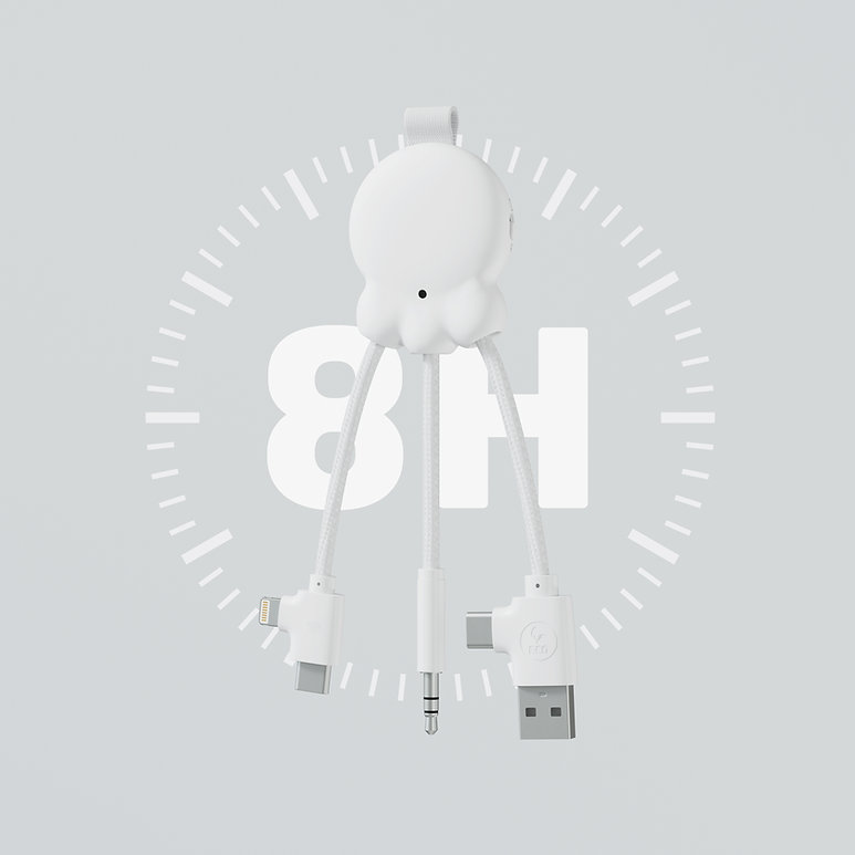 Xoopar Octopus Bluetooth receiver / transmitter charge cable