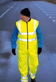 DICKIES HIGH VISIBILITY HIGHWAY SAFETY TROUSERS