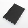 Branded Promotional RECYCO A5 CASEBOUND NOTE BOOK in Black Jotter From Concept Incentives.