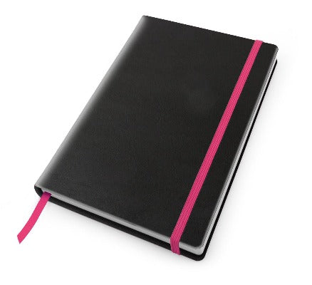 Branded Promotional BIO-DEGRADABLE A5 CASEBOUND NOTE BOOK Jotter From Concept Incentives.
