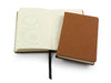 Branded Promotional BIO-DEGRADABLE POCKET CASEBOUND NOTE BOOK in Tan from Concept Incentives