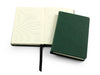 Branded Promotional BIO-DEGRADABLE POCKET CASEBOUND NOTE BOOK in Green from Concept Incentives