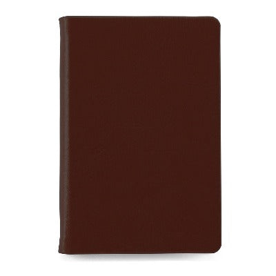 Branded Promotional POCKET CASEBOUND NOTE BOOK in Brown Jotter From Concept Incentives.