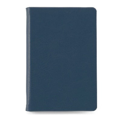 Branded Promotional POCKET CASEBOUND NOTE BOOK in Mid Blue Jotter From Concept Incentives.