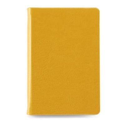 Branded Promotional POCKET CASEBOUND NOTE BOOK in Yellow Jotter From Concept Incentives.