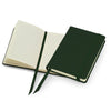 Branded Promotional POCKET NOTE BOOK in Dark Green Jotter From Concept Incentives.