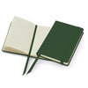 Branded Promotional POCKET NOTE BOOK in Green Jotter From Concept Incentives.