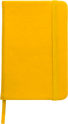 Branded Promotional POCKET JOTTER NOTE BOOK in Yellow Jotter from Concept Incentives
