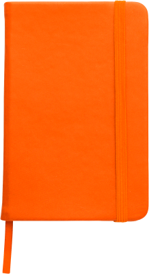 Branded Promotional POCKET JOTTER NOTE BOOK in Orange Jotter from Concept Incentives