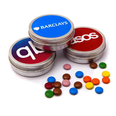 Branded Promotional SWEETS TIN Sweets From Concept Incentives.