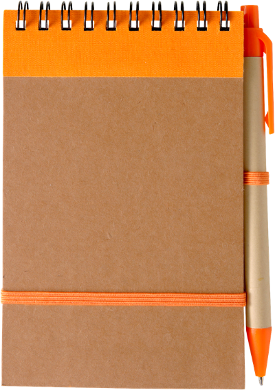 Branded Promotional SPIRAL WIRO BOUND RECYCLED NOTE BOOK in Black Note Pad From Concept Incentives.