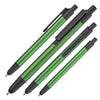 Branded Promotional METAL BALL PEN SPEEDY 1 in Green Pen From Concept Incentives.