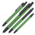 Branded Promotional METAL BALL PEN SPEEDY 1 in Green Pen From Concept Incentives.