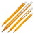 Branded Promotional BALL PEN BR‚àö√∫GGE in Orange Pen From Concept Incentives.