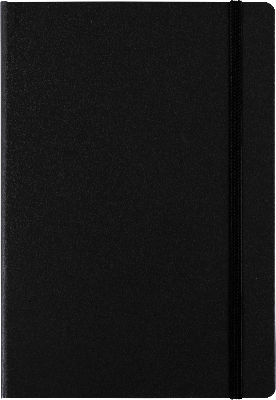 Branded Promotional CARDBOARD CARD NOTE BOOK in Black Jotter from Concept Incentives