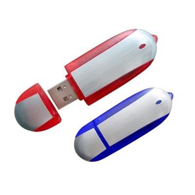 Branded Promotional CLASSIC OVAL USB MEMORY STICK Memory Stick USB From Concept Incentives.