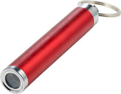 Branded Promotional LED TORCH with Keyring in Red Torch from Concept Incentives