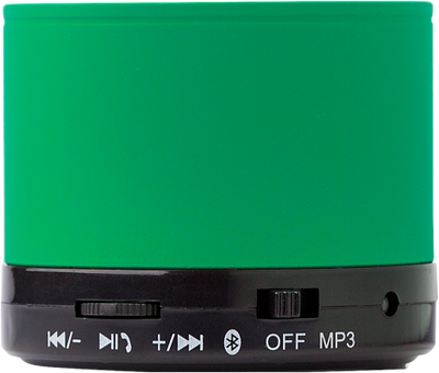 Branded Promotional CORDLESS SPEAKER in Green Speakers From Concept Incentives.