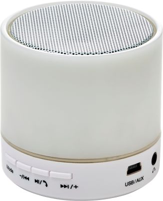 Branded Promotional ABS CORDLESS SPEAKER with Changing Colours Speakers from Concept Incentives