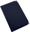 Branded Promotional A4 CONFERENCE FOLDER in Blue from Concept Incentives