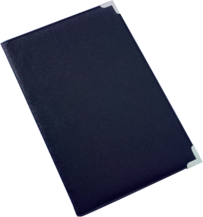Branded Promotional A4 CONFERENCE FOLDER in Blue from Concept Incentives