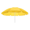 Branded Promotional SUNFLOWER BEACH UMBRELLA in Yellow Parasol Umbrella From Concept Incentives.