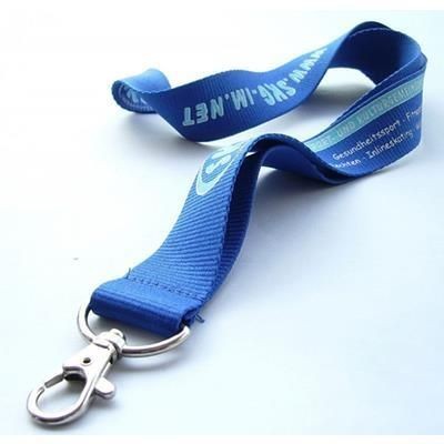 Branded Promotional BESPOKE POLYESTER LANYARD Lanyard From Concept Incentives.