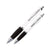 Branded Promotional KALININGRAD BALL PEN in Black Pen From Concept Incentives.