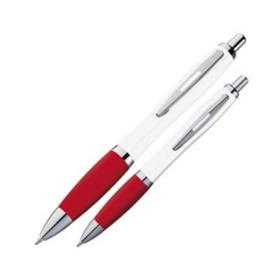 Branded Promotional KALININGRAD BALL PEN in Red Pen From Concept Incentives.