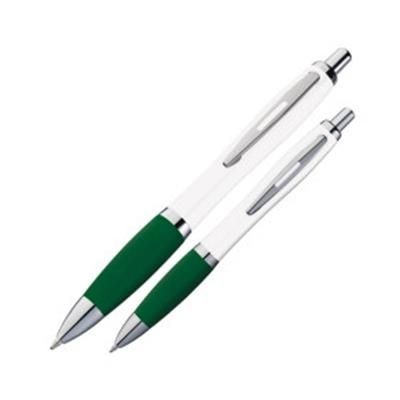 Branded Promotional KALININGRAD BALL PEN in Green Pen From Concept Incentives.