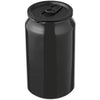 Branded Promotional LOCARNO METAL MUG in Black Mug From Concept Incentives.