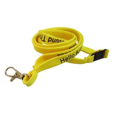 Branded Promotional 10MM TUBULAR LANYARD Lanyard From Concept Incentives.