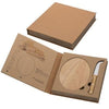 Branded Promotional GOUDA CHEESE CHOPPING BOARD AND KNIFE SET Cheese Set From Concept Incentives.