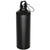 Branded Promotional CRANFORD METAL DRINK BOTTLE in Black Sports Drink Bottle From Concept Incentives.