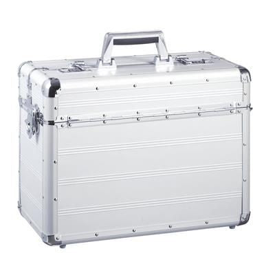Branded Promotional ALUMINIUM METAL PILOT CASE with Combination Locks Pilot Case From Concept Incentives.