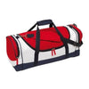 Branded Promotional MARINA SPORTS BAG HOLDALL in Red White & Blue Bag From Concept Incentives.