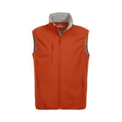 Branded Promotional SOFTSHELL BODYWARMER VEST Bodywarmer From Concept Incentives.