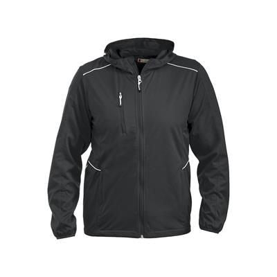 Branded Promotional CLIQUE MONROE LIGHT SOFTSHELL JACKET Jacket From Concept Incentives.