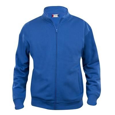 Branded Promotional CLIQUE BASIC FULL CARDIGAN JUNIOR Cardigan Jumper From Concept Incentives.