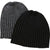 Branded Promotional CLIQUE MILTON HEAVY KNITTED CAP Hat From Concept Incentives.