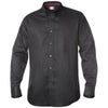 Branded Promotional CLIQUE NEW OXFORD LONG SLEEVE SHIRT Shirt From Concept Incentives.